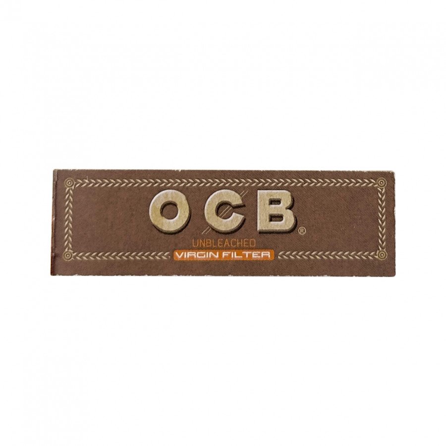 Фото и внешний вид — Фильтры сигаретные OCB бумажные Virgin (50шт)