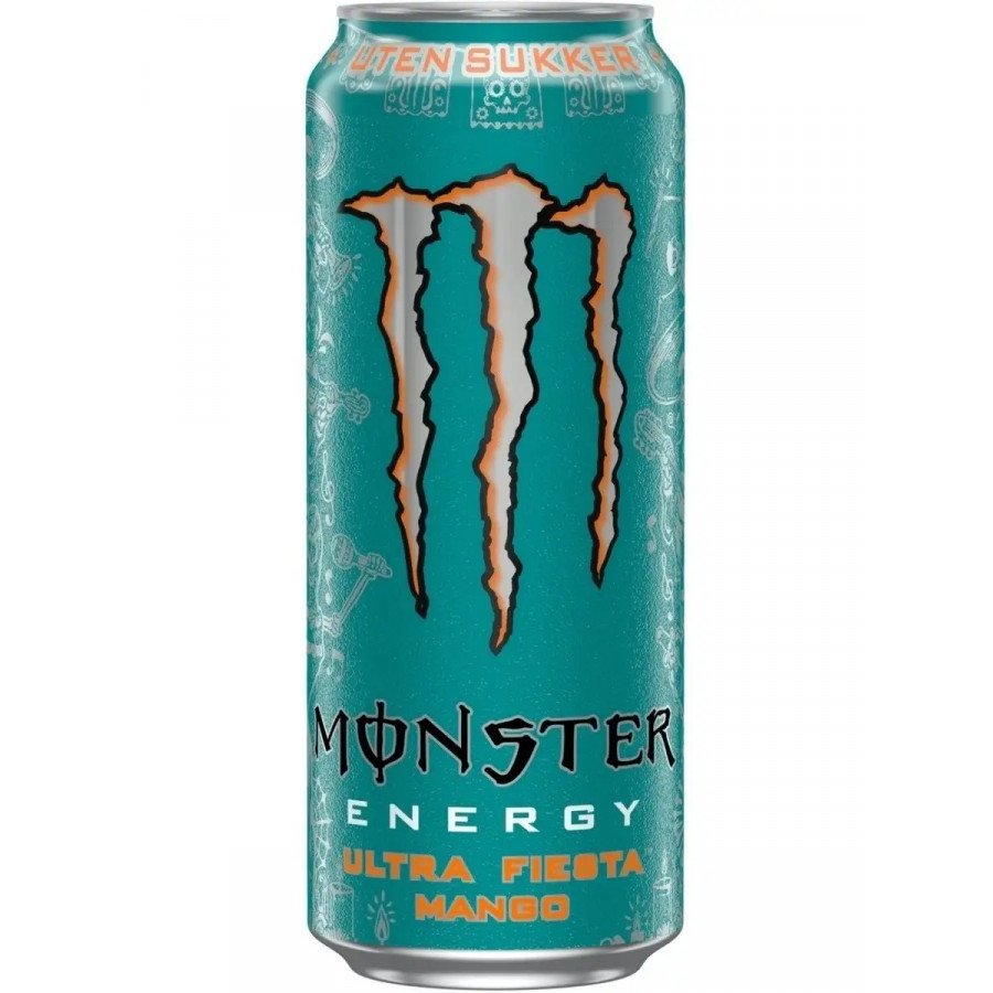 Фото и внешний вид — Энергетический напиток MONSTER ENERGY - Ultra Fiesta Mango 500мл