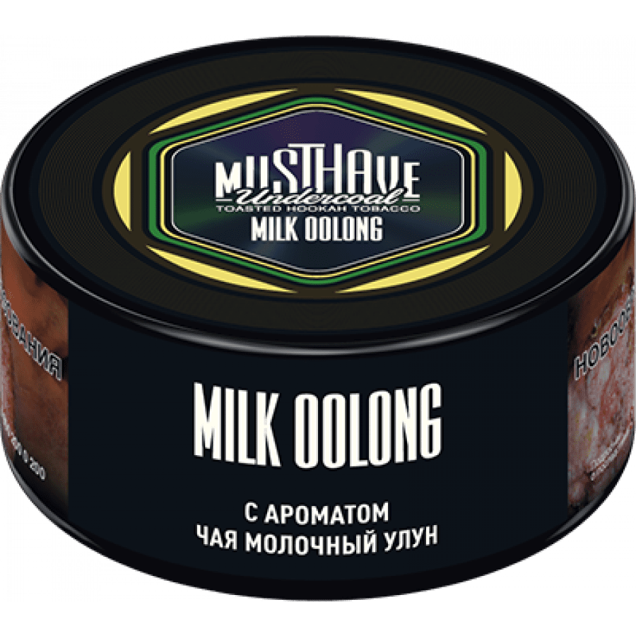 Фото и внешний вид — Табак для кальяна MUST HAVE 25гр - Milk Oolong (с ароматом Чая молочный улун)