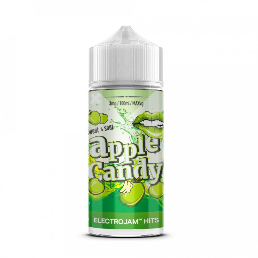 Фото и внешний вид — Жидкость ELECTROJAM - Apple Candy (Яблочные леденцы) 100мл 3мг