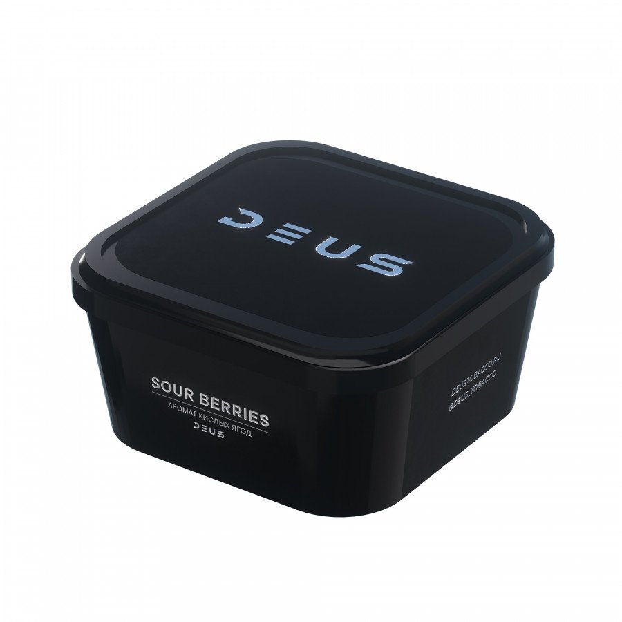 Фото и внешний вид — Табак для кальяна DEUS 250г - Sour Berries (Аромат кислых ягод)