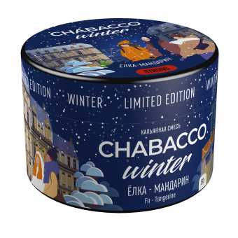 Смесь для кальяна Chabacco 50гр strong - Fir Tangerine (Елка мандарин)