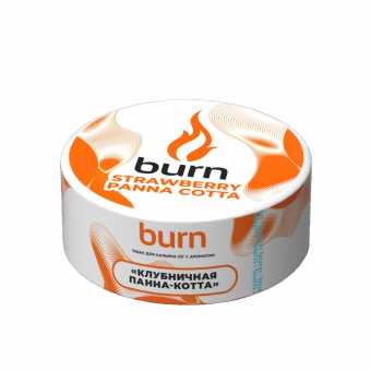 Табак для кальяна BURN 25г - Strawberry Panna-Cotta (Клубничная панна-котта)