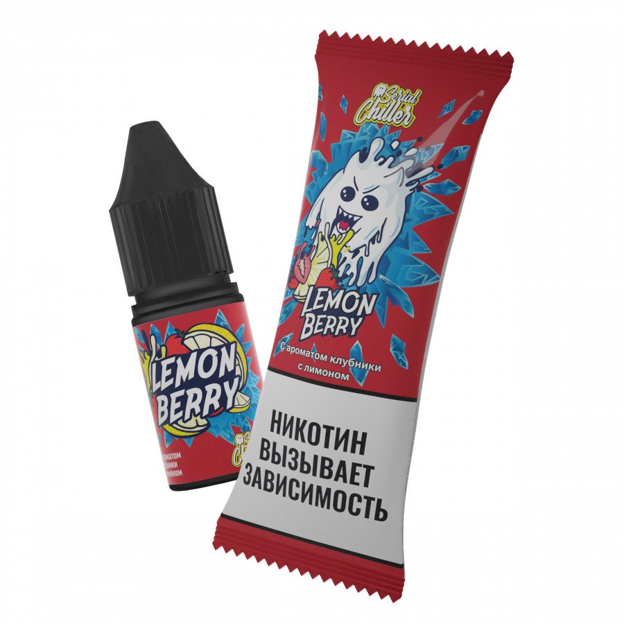 Фото и внешний вид — Жидкость SERIAL CHILLER SALT - Lemon Berry (Клубника с лимоном) 10мл 15мг