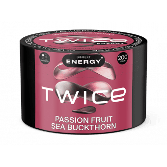 Табак для кальяна TWICE 200г - Passion Fruit Sea Buckthorn (Маракуйя Облепиха)