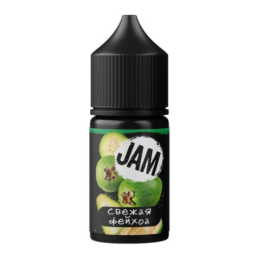 Фото и внешний вид — Жидкость JAM SALT - Свежая фейхоа 30мл strong