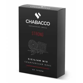 Смесь для кальяна Chabacco 50гр strong - Sicilian Mix (Апельсин, мед, лаванда)